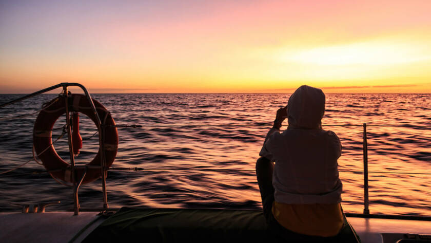 Crucero al atardecer en Mallorca